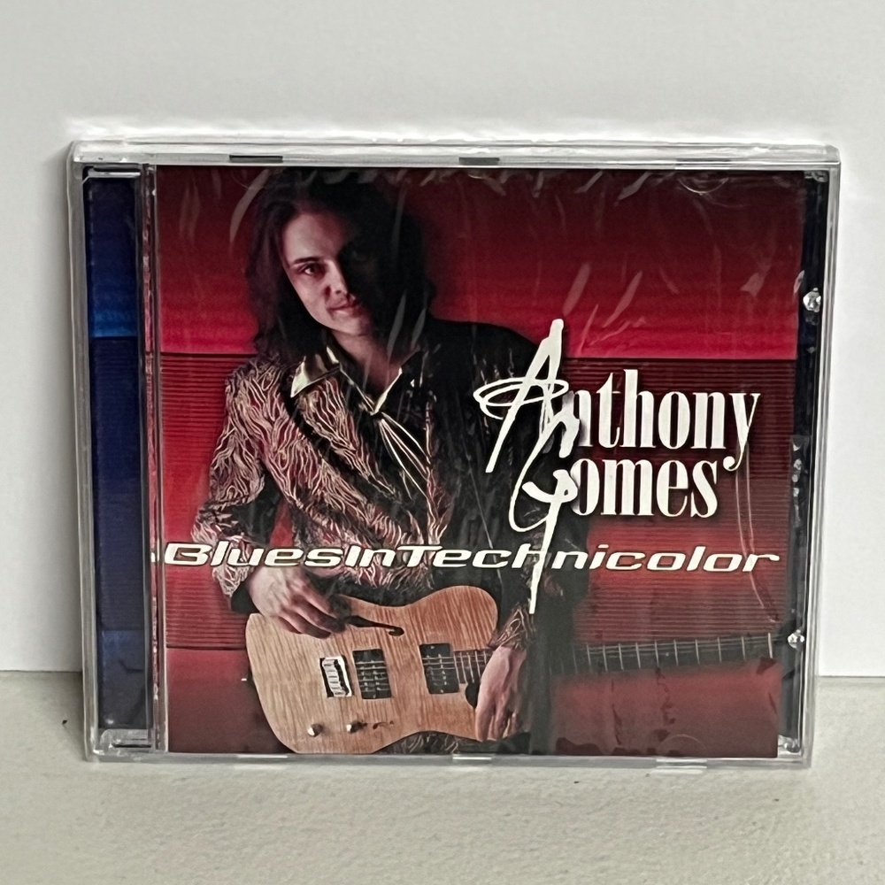 Vintage 1998 Anthony Gomes Blues In Technicolor CD Sealed Rare